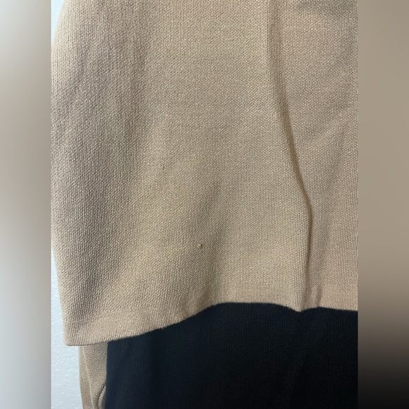 Taylor Popover Sweater Dress TOFFEE & BLACK - Picture 14 of 16